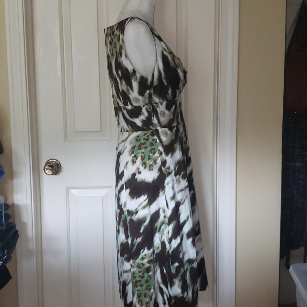 NWT Banana Republic Tropical Summer Midi Dress Size 6 - Picture 4 of 16